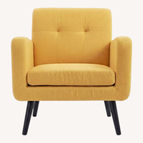 Used Yellow Accent Chair 2x for sale on AptDeco