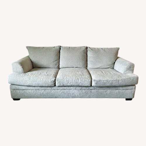 Used City Furniture Light Gray Fabric 3+ Seater Sofa for sale on AptDeco