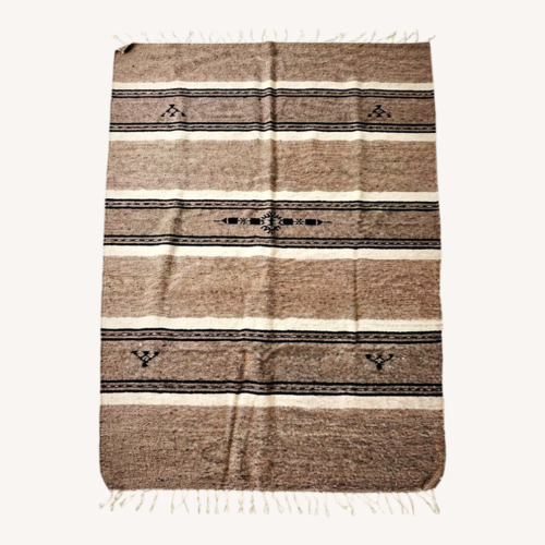 Used Hand Woven Moroccan Rug  for sale on AptDeco