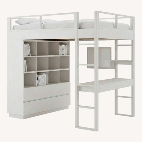 Used Pottery Barn Teen Bowen Loft Bed Full for sale on AptDeco
