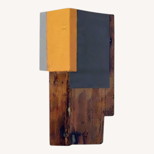 Used Vintage Abstract Wall Sculpture Paul Rinaldi for sale on AptDeco