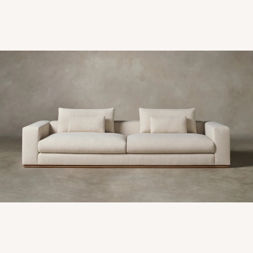 Used Maiden Home Natural Fabric 3+ Seater Sofa for sale on AptDeco