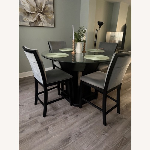 Used Cosmopolitan Bar Height Dining Set of 4 for sale on AptDeco