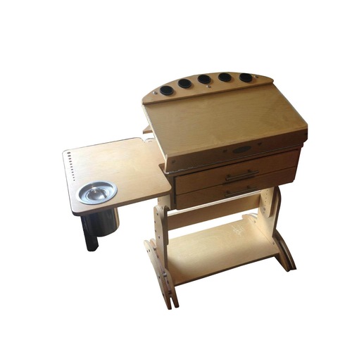 Used Light Brown Wood Desk for sale on AptDeco