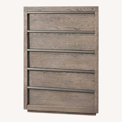 Used Restoration Hardware Bezier 5-Drawer Narrow Dresser for sale on AptDeco