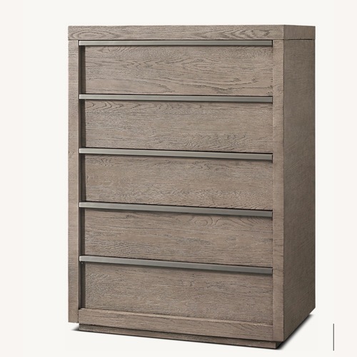 Used Restoration Hardware Bezier 5-Drawer Narrow Dresser for sale on AptDeco