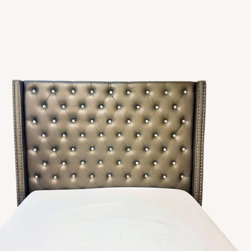 Used Light Gray Headboard for sale on AptDeco