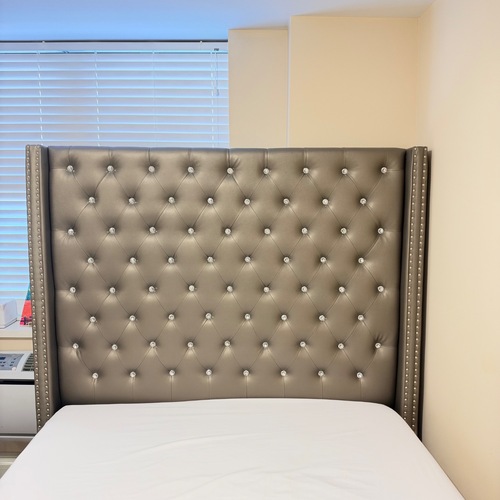 Used Light Gray Headboard for sale on AptDeco