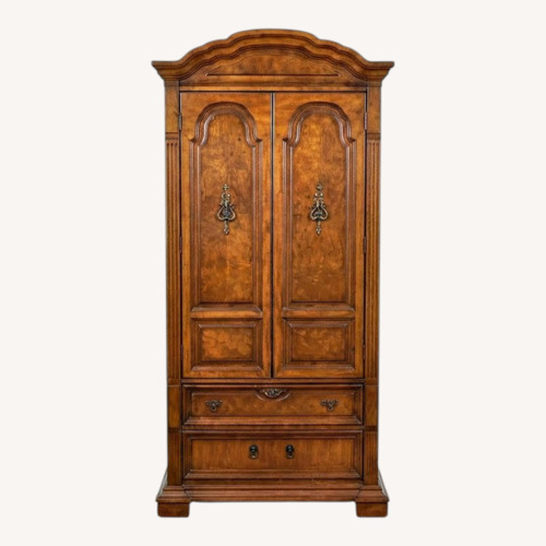 Used Dark Brown Wood Armoires for sale on AptDeco