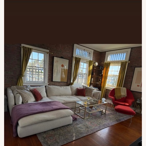Used Crate & Barrel Montereys Deep Modular Sectional for sale on AptDeco