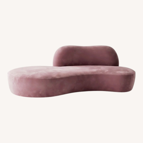 Used American Leather Purple Chaise Lounge for sale on AptDeco