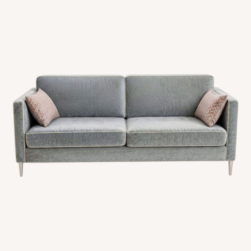 Used Room & Board Jasper Silver Fabric Jasper Sofa for sale on AptDeco
