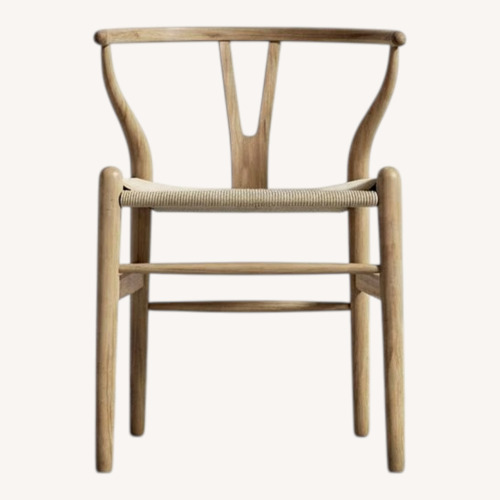 Used Rove Concepts Natural Wood Dining Chairs for sale on AptDeco