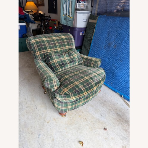 Used Vintage/Antique Finds Fabric Armchair for sale on AptDeco