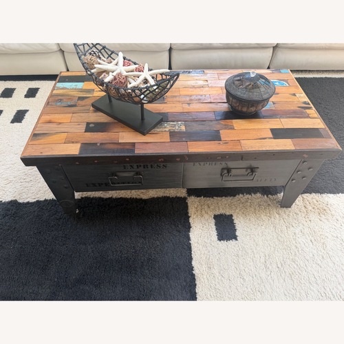 Used Reclaimed Wood  Table from Indonesia  for sale on AptDeco