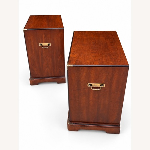 Used Dark Brown Wood Sideboard for sale on AptDeco