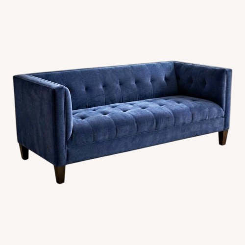 Used Mitchell Gold + Bob Williams Blue 3+ Seater Sofa for sale on AptDeco