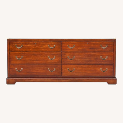 Used Dark Brown Wood Dresser for sale on AptDeco