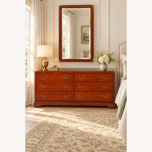 Used Dark Brown Wood Dresser for sale on AptDeco