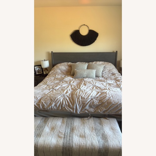 Used Mid Century King Bed  for sale on AptDeco