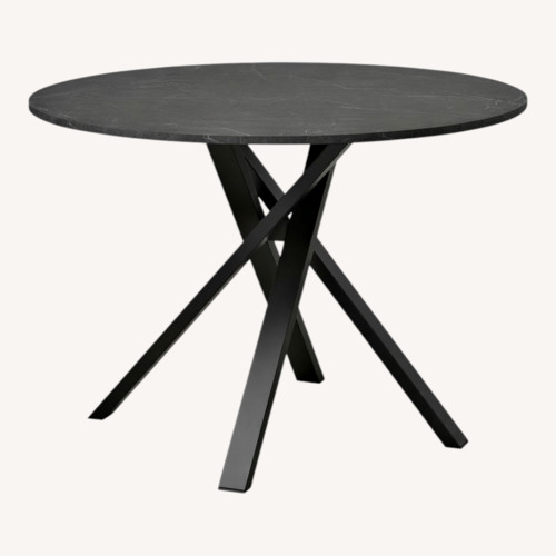 Used IKEA Black Dining Table for sale on AptDeco