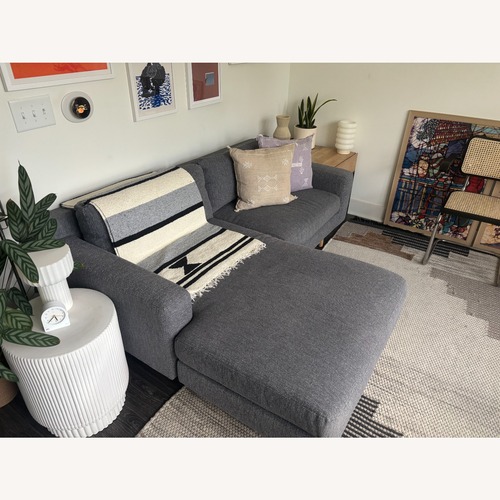 Used West Elm Eddy 74" Flip Sectional for sale on AptDeco