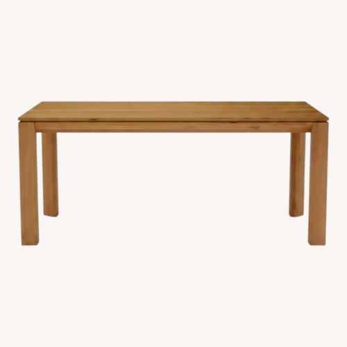 Used Joybird Natural Wood Dining Table for sale on AptDeco