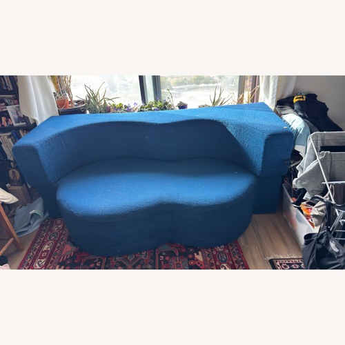 Used Blue Sleeper Sofa for sale on AptDeco