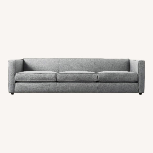 Used CB2 Light Gray Fabric 3+ Seater Sofa for sale on AptDeco