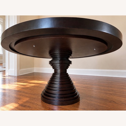 Used  Ibiza Pedestal Dining Table for sale on AptDeco