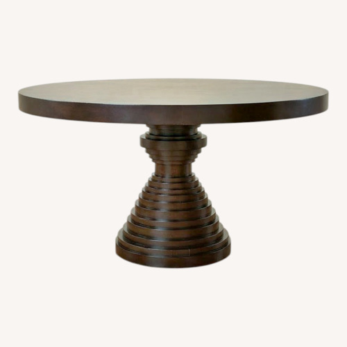 Used  Ibiza Pedestal Dining Table for sale on AptDeco