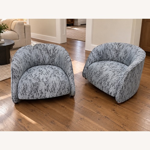 Used Bernhardt Abra Rocking Lounge Chairs, Pair for sale on AptDeco