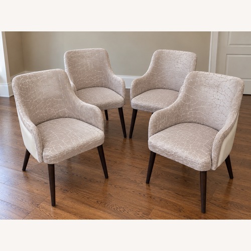 Used Adriana Hoyos Galapagos Chairs Set of Four for sale on AptDeco