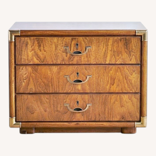 Used Drexel Dark Brown Wood Side Tables for sale on AptDeco