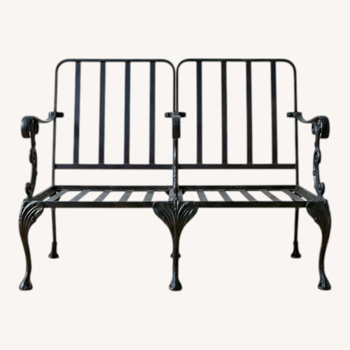 Used Set of Molla Cast Aluminium Armchairs and Ottoman for sale on AptDeco
