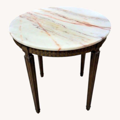 Used Marble Side Table for sale on AptDeco