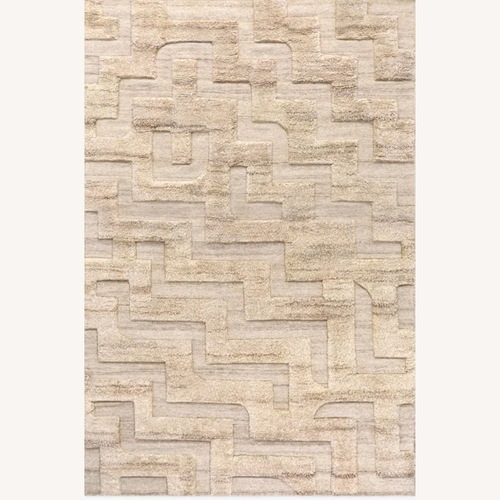 Used Nordic Knots Wool Blend Area Rug 8' x 10' for sale on AptDeco