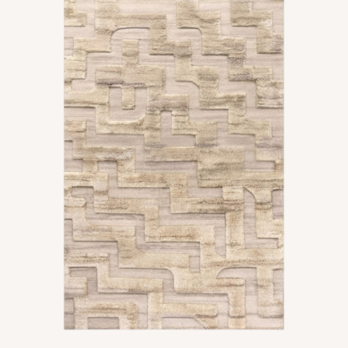 Used Nordic Knots Wool Blend Area Rug 8' x 10' for sale on AptDeco