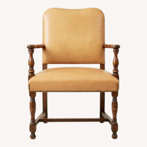 Used Vintage/Antique Light Brown Armchair for sale on AptDeco