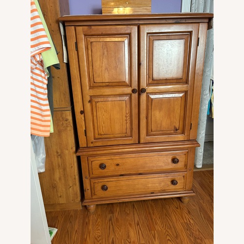 Used Dark Brown Wood Dresser for sale on AptDeco