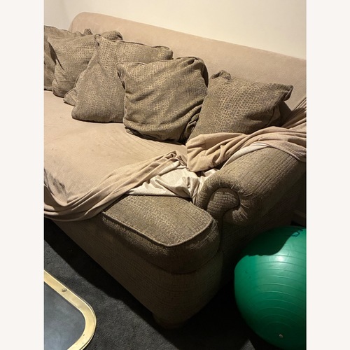 Used Natural Fabric 2 Seater Sofa for sale on AptDeco