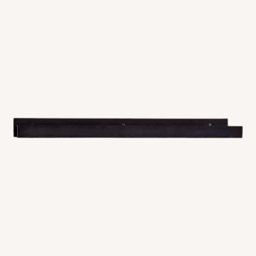 Used CB2 Gunmetal Black Metal Wall Shelf for sale on AptDeco