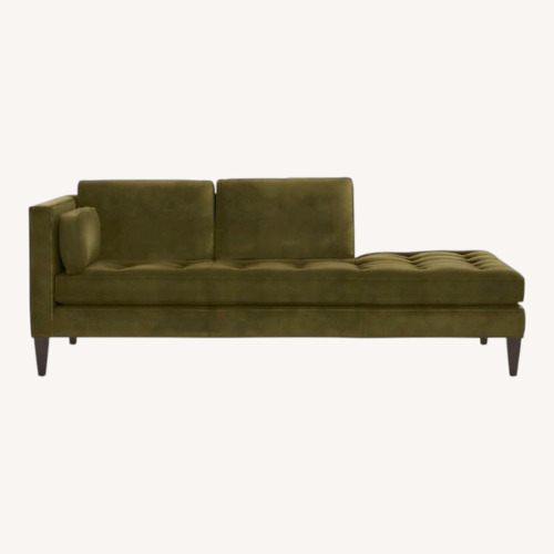 Used Room & Board Hutton 87" Right-Back Velvet Sofa for sale on AptDeco