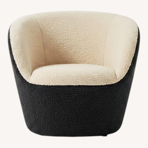Used Roche Bobois Swivel Chairs With Matching Ottoman for sale on AptDeco