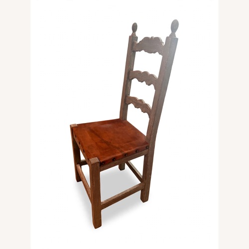 Used Set of 8 Spanish Colonial Dining Chairs for sale on AptDeco