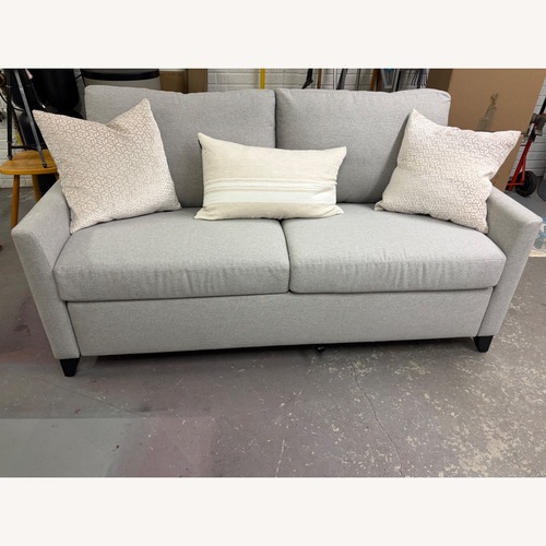 Used American Leather Light Gray Fabric Sleeper Sofa for sale on AptDeco