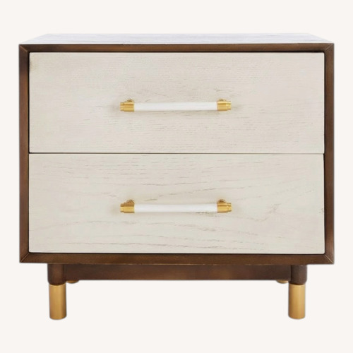 Used Safavieh Justice Natural Wood Nightstands for sale on AptDeco
