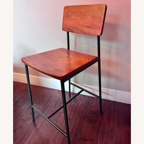 Used West Elm Rustic Counter Stool for sale on AptDeco