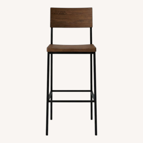 Used West Elm Rustic Counter Stool for sale on AptDeco