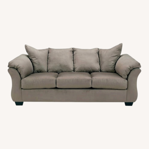 Used Ashley Furniture Darcy Dark Gray 3+ Seater Sofa for sale on AptDeco